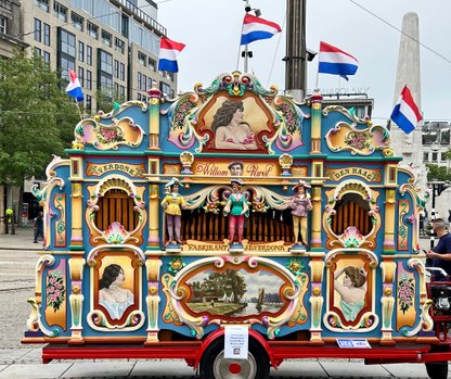 Stichting Draaiorgel Festival Amsterdam Willem Parel Wim Sonnelveld 